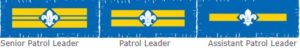 1st Cuffley Scout Troop, Patrol Leader, Assistant Patrol Leader course, Scouts, training